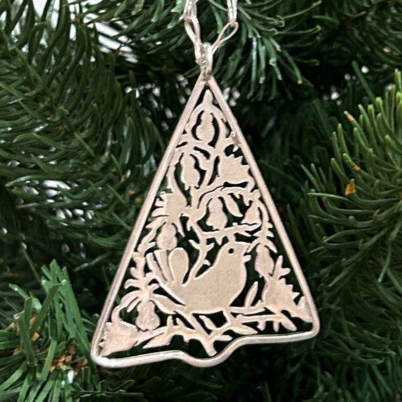 Artisan Bird Sterling Necklace - Picture 3 of 14